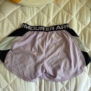 Lavender under armor shorts